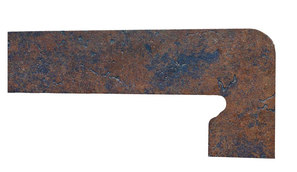 Плитка клинкерная Exagres 40x18 Metalica Cherry 327 Плинтус Флор. Ступени Правый Zanquin Fiorentino Dcha противоскользящая коричневый 8мм Metalica Плитка клинкерная Exagres 40x18 Metalica Cherry 327 Плинтус Флор. Ступени Правый Zanquin Fiorentino Dcha противоскользящая коричневый 8мм Metalica
