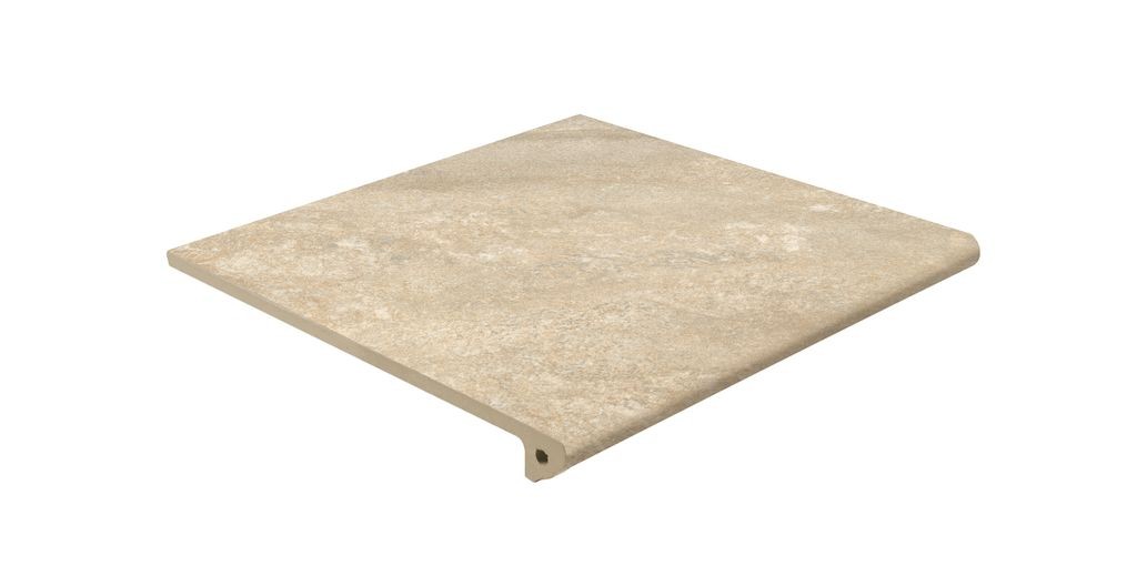 Ступень клинкерная Exagres 33x33 Petra 344 Ocre Матовая R12 Флорентийская матовая бежевый 12мм Petra Ступень клинкерная Exagres 33x33 Petra 344 Ocre Матовая R12 Флорентийская матовая бежевый 12мм Petra