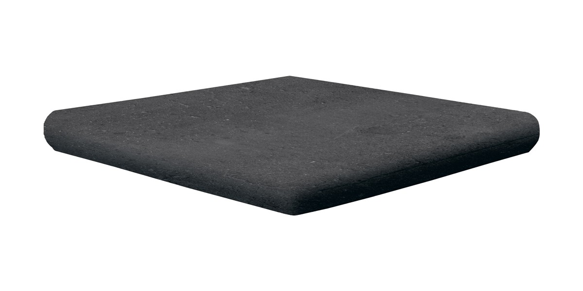 Ступень клинкерная Exagres 33x33 Portland 359 Black Матовая R11 Флорент. Угловая матовая черный 14мм Portland Ступень клинкерная Exagres 33x33 Portland 359 Black Матовая R11 Флорент. Угловая матовая черный 14мм Portland