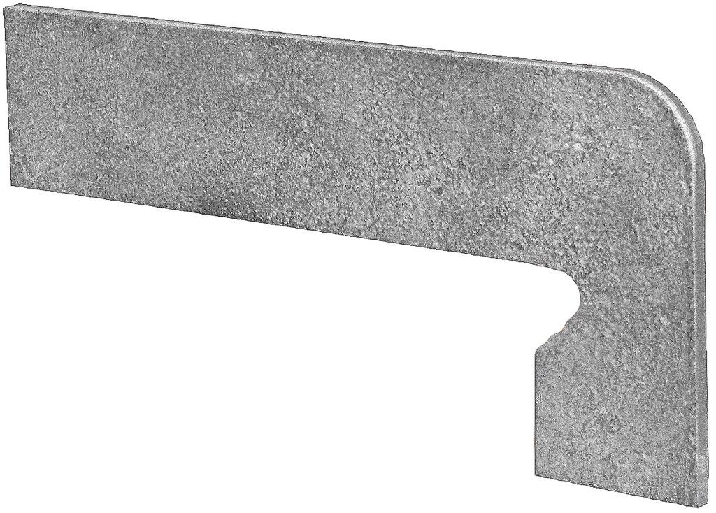 Плитка клинкерная Exagres 40x18 Vega 319 Gris Матовая Плинтус Флорент. Правый матовая серый 8мм Vega Плитка клинкерная Exagres 40x18 Vega 319 Gris Матовая Плинтус Флорент. Правый матовая серый 8мм Vega