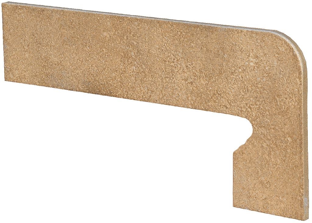 Плитка клинкерная Exagres 40x18 Vega 313 Ocre Матовая Плинтус Флорент. Правый матовая бежевый 8мм Vega Плитка клинкерная Exagres 40x18 Vega 313 Ocre Матовая Плинтус Флорент. Правый матовая бежевый 8мм Vega