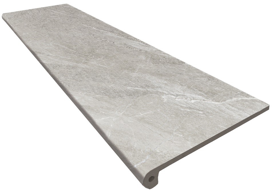Ступень керамогранитная Exagres 120x33 Imperial Arian Флорентийская R9 противоскользящая серый 13мм Imperial Ступень керамогранитная Exagres 120x33 Imperial Arian Флорентийская R9 противоскользящая серый 13мм Imperial