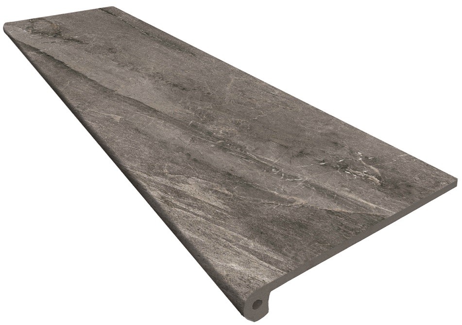 Ступень керамогранитная Exagres 120x33 Imperial Moca Флорентийская R9 противоскользящая коричневый 13мм Imperial Ступень керамогранитная Exagres 120x33 Imperial Moca Флорентийская R9 противоскользящая коричневый 13мм Imperial