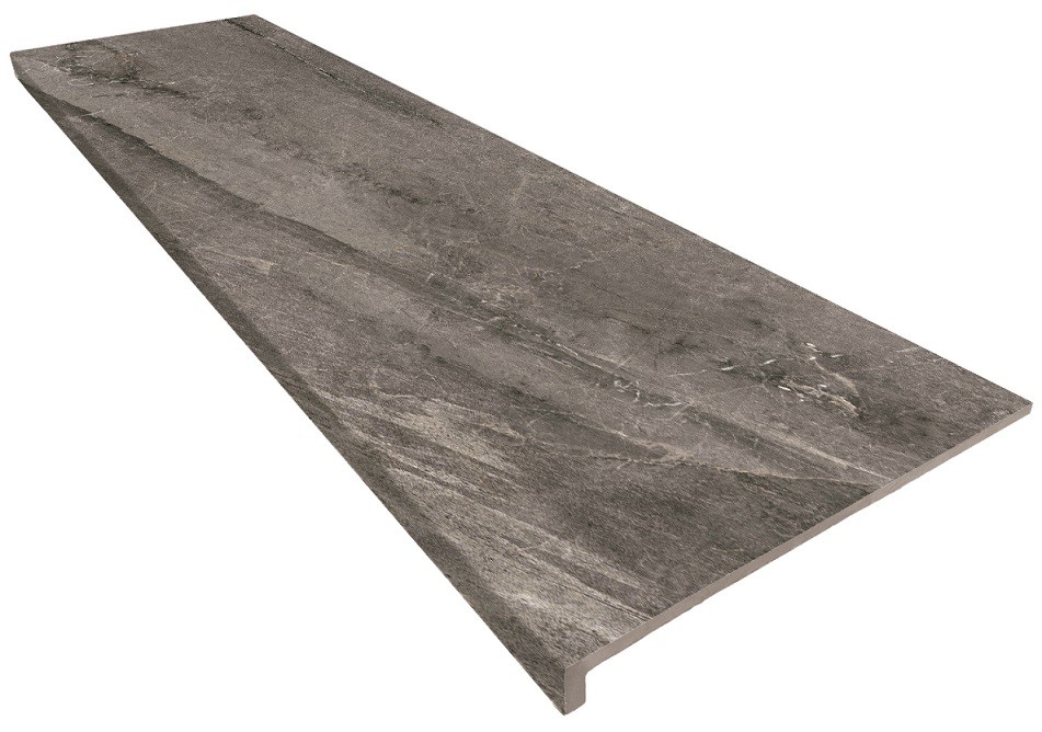 Ступень керамогранитная Exagres 120x33 Imperial Moca Кантиковая R9 противоскользящая коричневый 12мм Imperial Ступень керамогранитная Exagres 120x33 Imperial Moca Кантиковая R9 противоскользящая коричневый 12мм Imperial