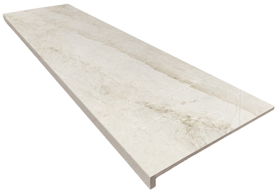 Ступень керамогранитная Exagres 120x33 Imperial Siena Кантиковая R9 противоскользящая бежевый 12мм Imperial Ступень керамогранитная Exagres 120x33 Imperial Siena Кантиковая R9 противоскользящая бежевый 12мм Imperial