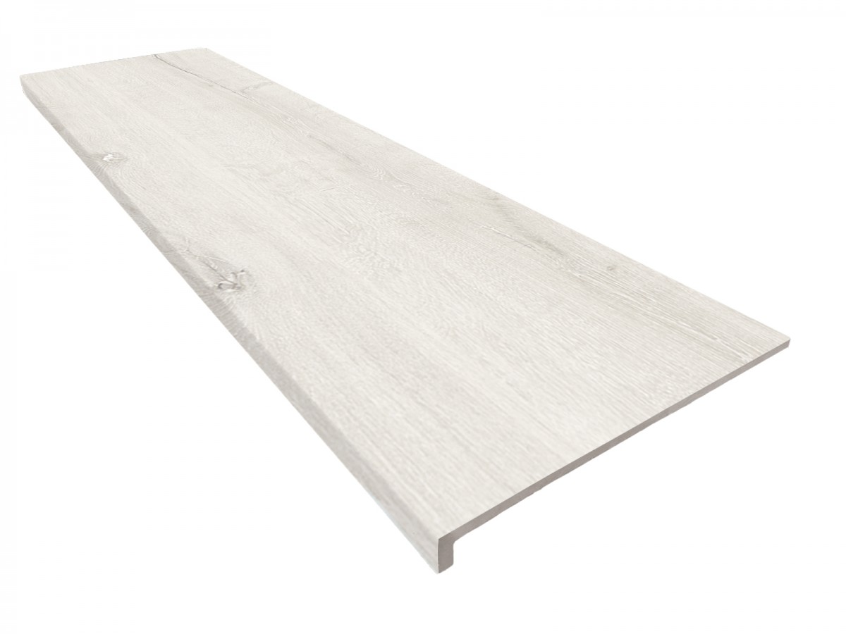 Ступень керамогранитная Exagres 120x33 Yoho Maple 486 Прямоугольная Peldano Recto R11 противоскользящая белый 12мм Yoho Ступень керамогранитная Exagres 120x33 Yoho Maple 486 Прямоугольная Peldano Recto R11 противоскользящая белый 12мм Yoho