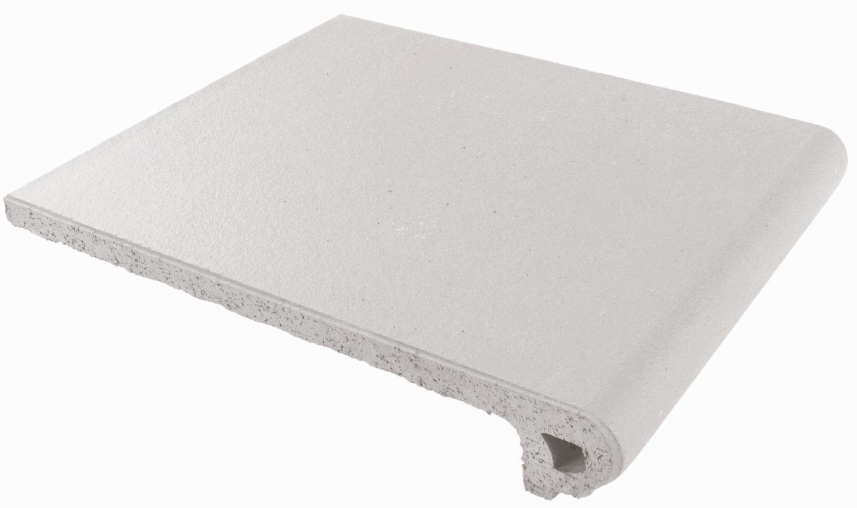 Ступень клинкерная Canada Gres 33x24 Natura 012 White Матовая Rh C Флорентийская матовая белый 18мм Natura Ступень клинкерная Canada Gres 33x24 Natura 012 White Матовая Rh C Флорентийская матовая белый 18мм Natura