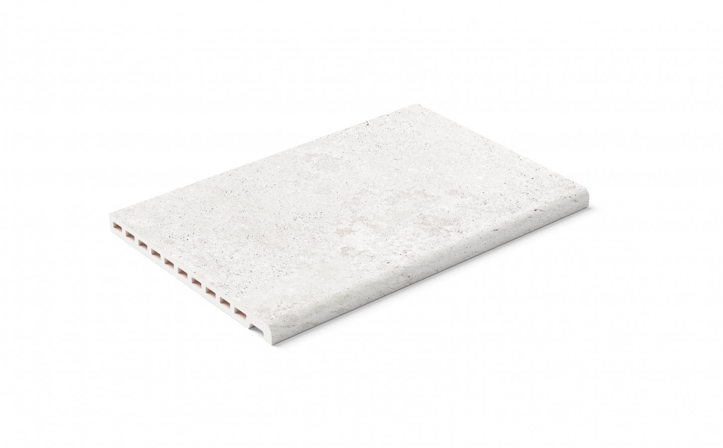 Плитка скиммерный борт Kerastep 30x30 Crosscut 1006 Скиерный Борт Borde Skimmer R11 Anti-Slip матовая белый 25мм Crosscut Плитка скиммерный борт Kerastep 30x30 Crosscut 1006 Скиерный Борт Borde Skimmer R11 Anti-Slip матовая белый 25мм Crosscut